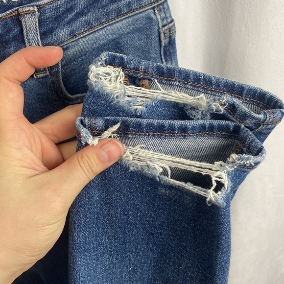 American Eagle Outfitters AE Stretch Mom Jean Size 00 - Picture 10 of 15